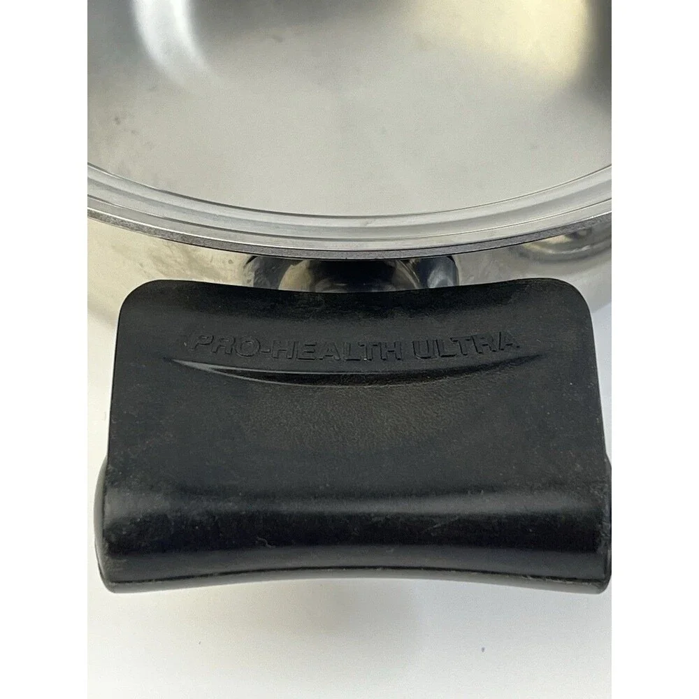 Stainless Steel Sauce Pan Pro Health Ultra Magnetic Induction Core 1Qt w Lid USA